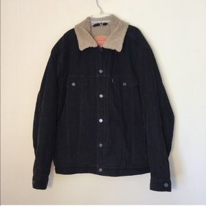 Levi’s Sherpa lined trucker jacket